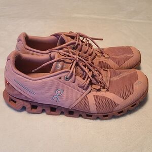 On Running Monochrome Rose Pink Womens Size 9.5 Running Shoes